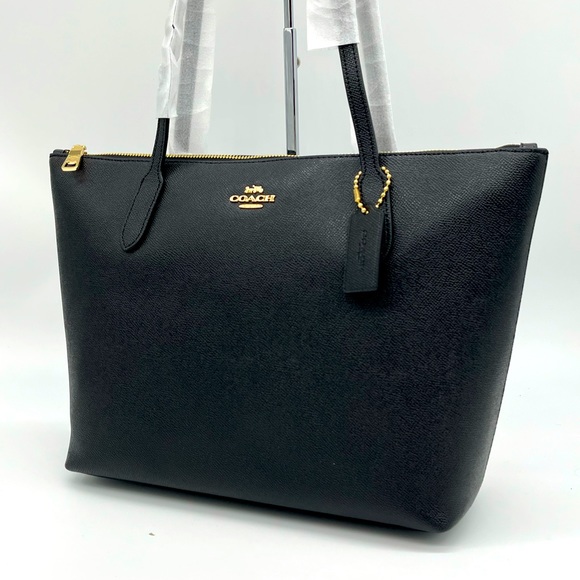 Coach Bags Coach Xgrain Top Zip Tote Black Poshmark